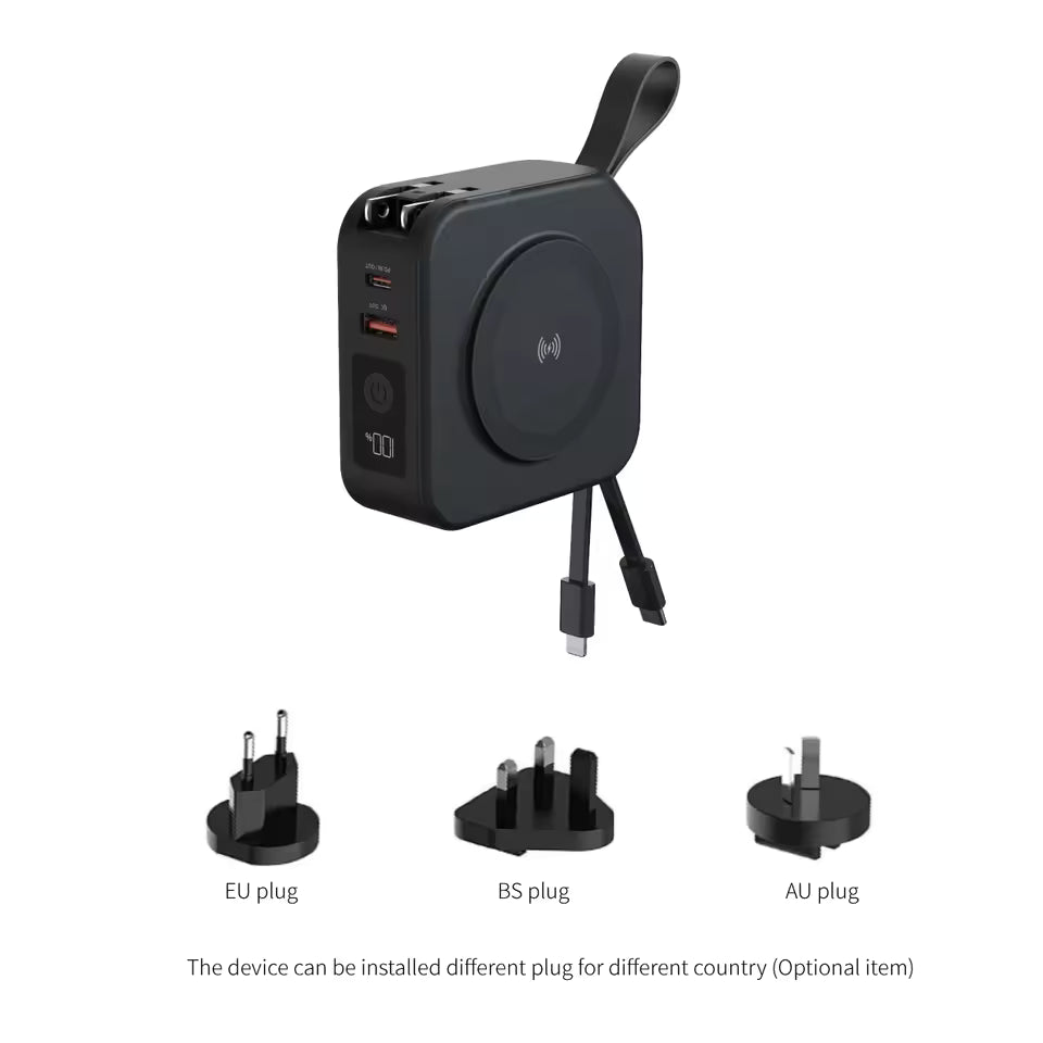 Portable Charger 5 in 1 Wireless Charger