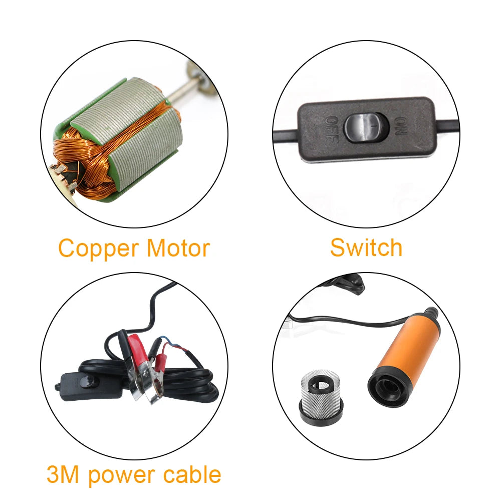 Portable Electric Oil Pump – Fast & Efficient