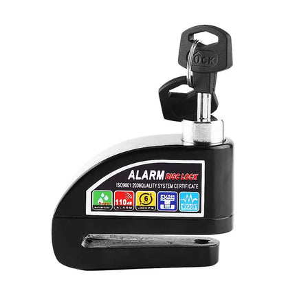 Motorcycle Bicycle Lock Alarm Safety Protection