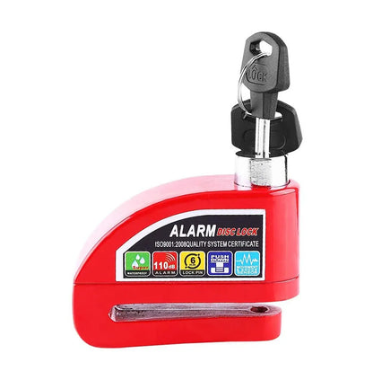 Motorcycle Bicycle Lock Alarm Safety Protection